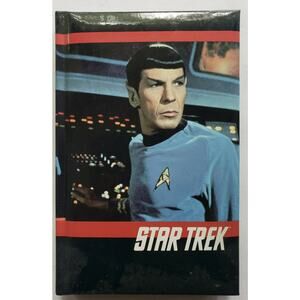 Star Trek Spock Hardback Journal By Antioch 1994 New U175